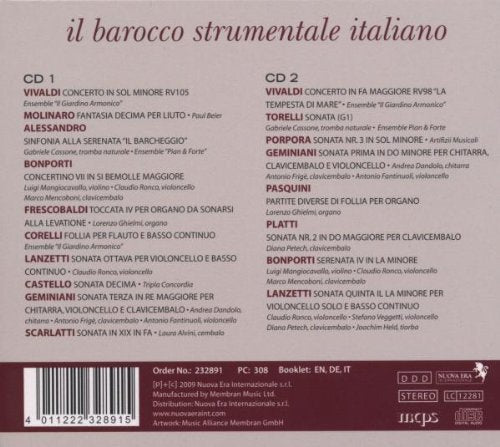 Il Barocco strumentale Italiano