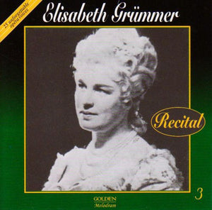 Elisabeth Grümmer in Recital