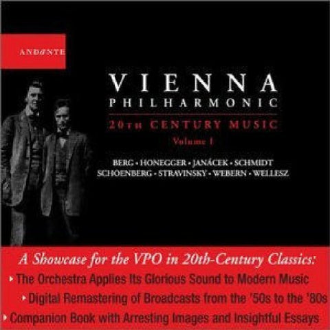 Vienna Philharmonic - 20th Century Music - Works by Honegger, Stravinsky, Janacek, Webern, Berg, Schoenberg, Schmidt & Wellesz
