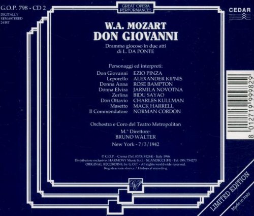 Mozart: DON GIOVANNI