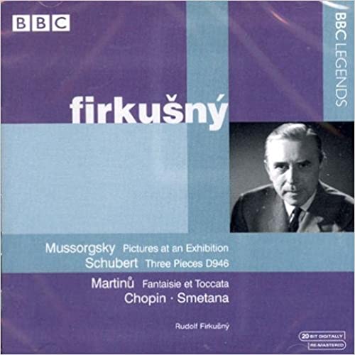 Mussorgsky: Pictures at an Exhibition/ Schubert: Three Pieces D.946 / Martinu: Fantasia & Toccata / Chopin: Mazurka