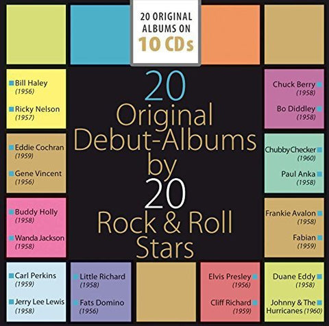 20 Original Albums Rock & Roll by 20 Rock & Roll Stars