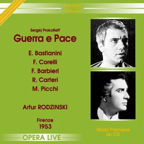 Prokofiev: WAR & PEACE (in Italian)