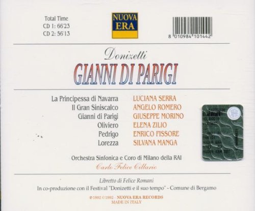 Donizetti: GIANNI DI PARIGI