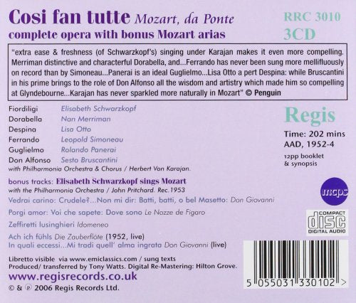 Mozart: COSI FAN TUTTE