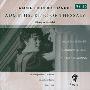 Handel: ADMETO/ ADMETUS, KING OF THESSALY (in English) 