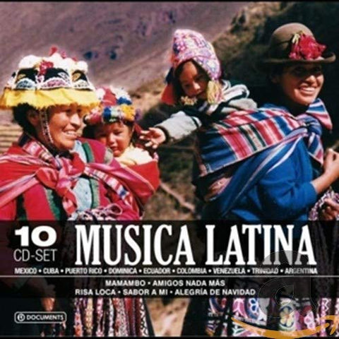 Musica Latina - Music from Mexico, Cuba, Puerto Rico, The Dominican Republic, Ecuador, Colombia, Venezuela & Argentina