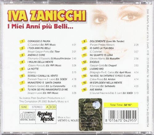 Iva Zanicchi - I Miei Anni Piu Belli