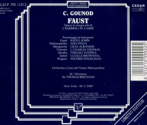 Gounod: FAUST