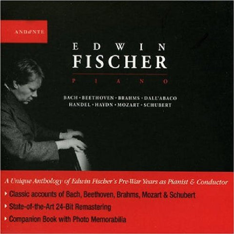 Edwin Fischer - Works by Bach, Beethoven, Brahms, Mozart, Schubert & more