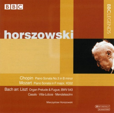 Chopin: Sonata No. 3 / Mozart: Piano Sonata in F Major / Liszt: Organ Prelude & Fugue