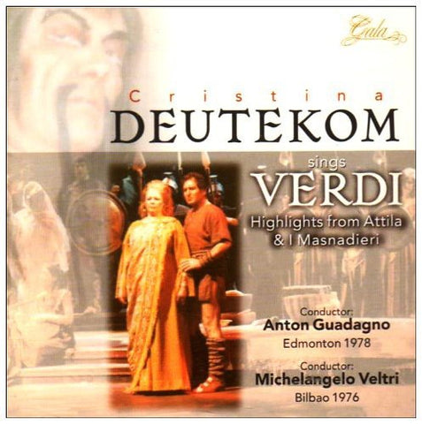 Cristinas Deutekom sings Arias & Scenes from Verdi's Attila & I Masnadieri