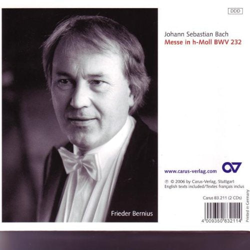 Bach: Messe In H-Moll/ Mass in B minor, BWV 232