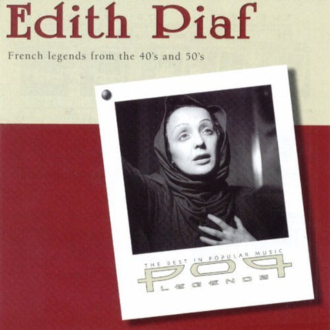 Edith Piaf - French Legends from the 40's & 50's