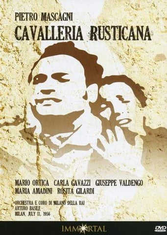 CAVALLERIA RUSTICANA/ Gavazzi, Oncina, Valdengo