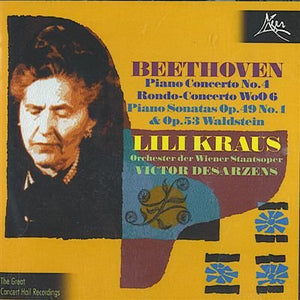 Beethoven: Piano Concerto No.1. Piano Sonatas, Op. 49 & Op. 53  "Waldstein"