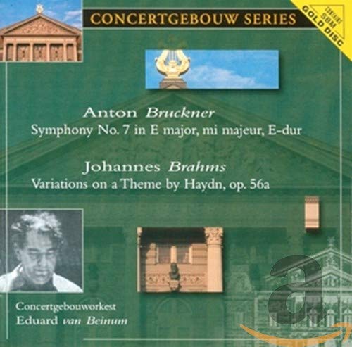 Bruckner: Symphony No. 7 in E major. Brahms: Variation on a Theme by Haydn.