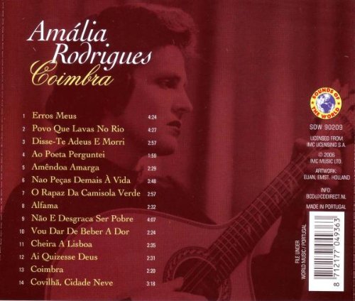 Coimbra - Amalia Rodrigues