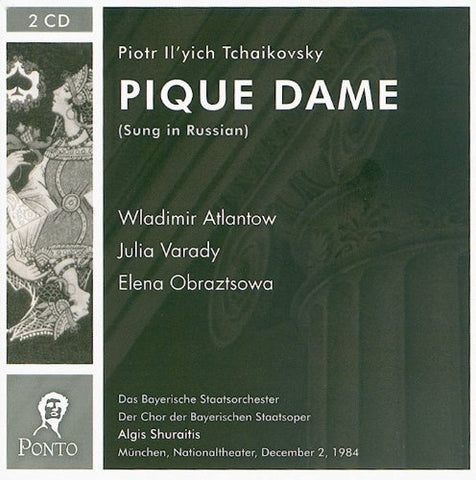 PIQUE DAME/ Varady, Atlantov, Obratzova - Shuraitis