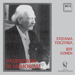 Paderewski In Memoriam - French Lieder by Paderewski & Saint-Saens