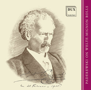 Paderewski On Welte-Mignon