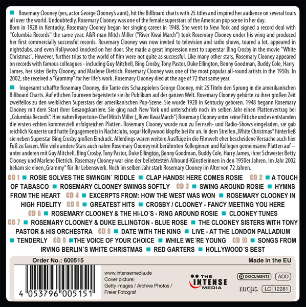 Rosemary Clooney - Milestones of a Pop Legend