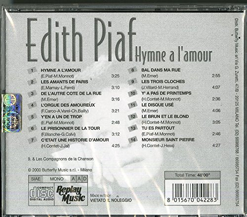 Edith Piaf - Hymne à l'amour