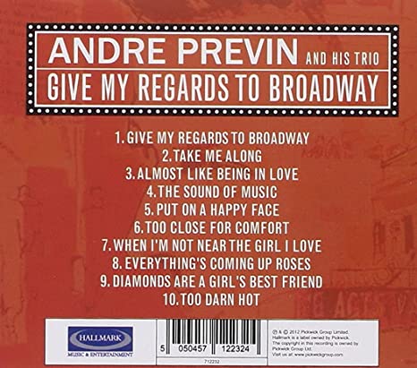 Andre Previn - Give my regards to Broadway