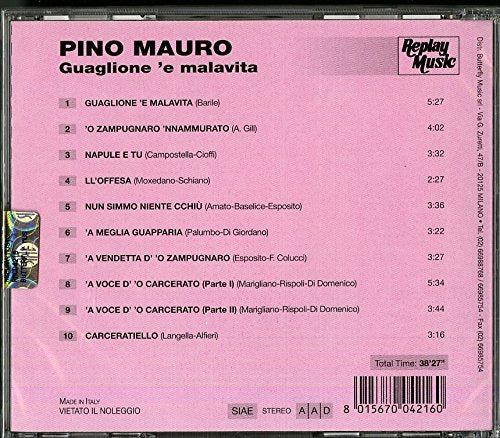 Pino Mauro Guaglione 'e malavita