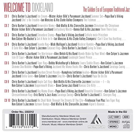 Welcome to Dixieland - The Golden Era of European Traditional Jazz