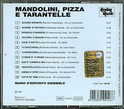 Mandolini, Pizza & Tarantella