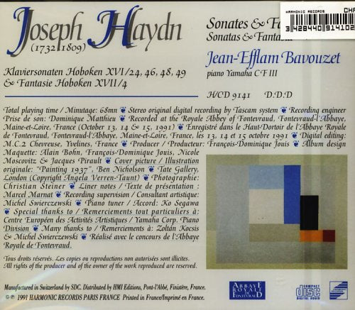 Haydn: Piano Sonatas HXVI/24, 46, 48 & 49 and Fantasie HXVII/4