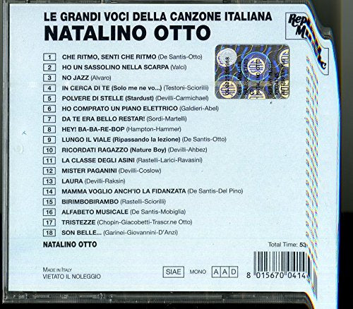 Le Grandi Voci Della Canzone - Natalino Otto