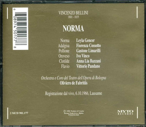 Bellini: NORMA