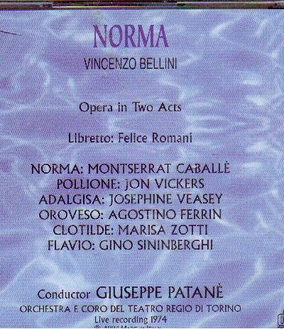 Bellini: NORMA