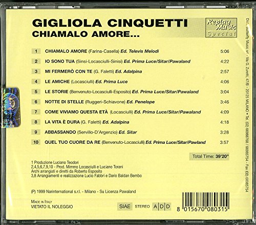 Gigliola Cinquetti - Chiamalo amore