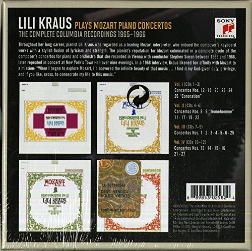 LILI KRAUS plays Mozart Piano Concertos