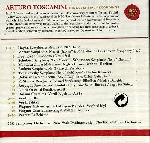 Arturo Toscanini - The Essential Recordings (20 CDs)