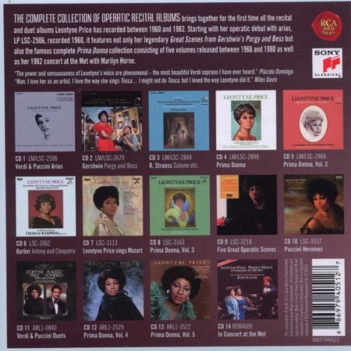 LEONTYNE PRICE - The Complete Collection