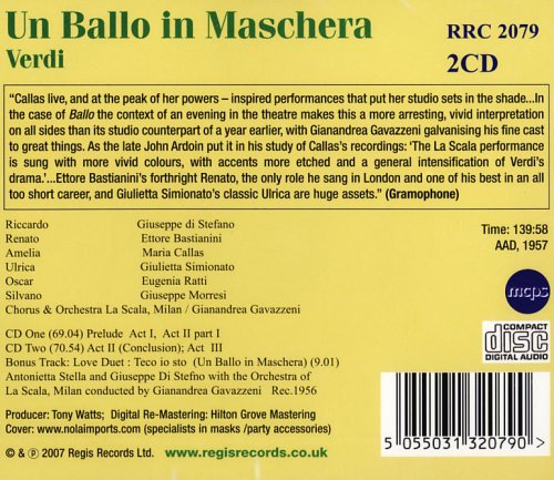 Verdi: UN BALLO IN MASCHERA