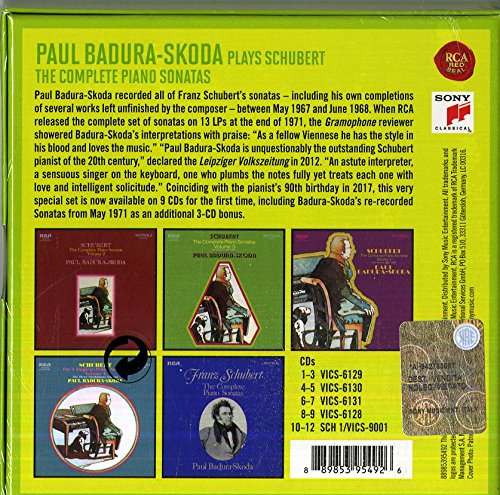 Schubert: Complete Sonatas/ Paul BADURA-SKODA