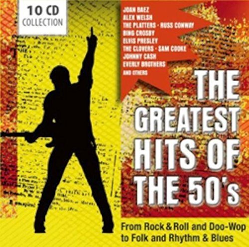 The Greatest Hits of the 50's - From Rock & Roll and Doo-Woo to Folk and Rythms & Blues.