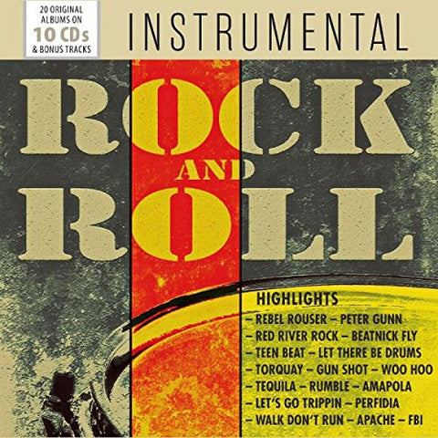 Instrumental Rock and Roll - Includes Rebel Rouser, Peter Gunn, Red River Rock,  Beatnick Fly, Teen Beat, Let There be Drum, Especially For You & others.