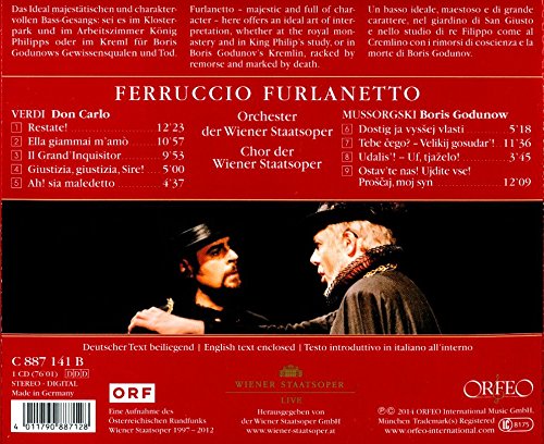 Ferruccio Furlanetto - Scenes from Don Carlo & from Boris Godunov