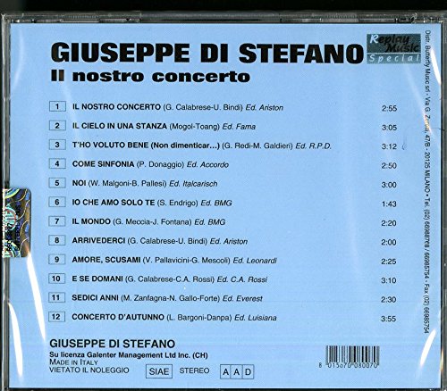 Giuseppe di Stefano - Il Nostro Concerto