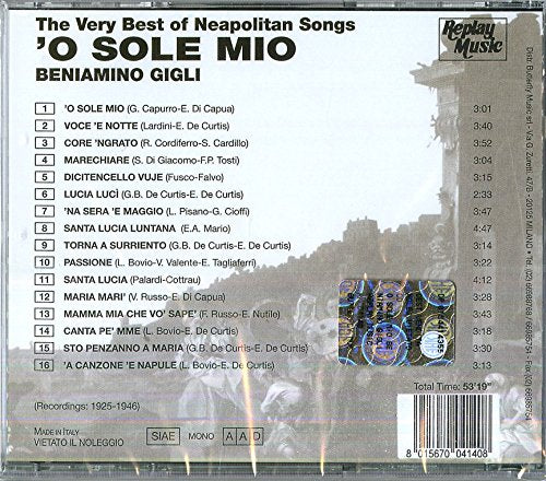 Beniamino Gigli - The Very Best of Neapolitan Songs