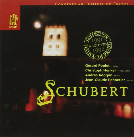 Concert at Prades Festival - Schubert : Piano Trio No. 2, D.929 Introduction & Variations for Flute & Piano, D.802.