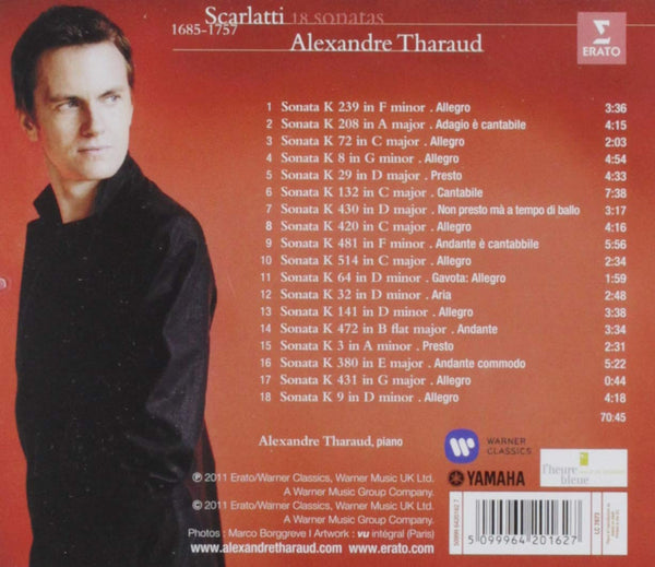 Alexandre Tharaud plays Scarlatti: 18 Sonatas