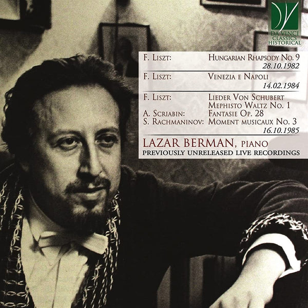 Lazar Berman - Liszt/ Scriabin/ Rachmaninov