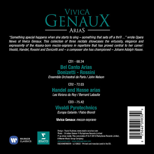 Vivaca Genaux Arias (3CDs)